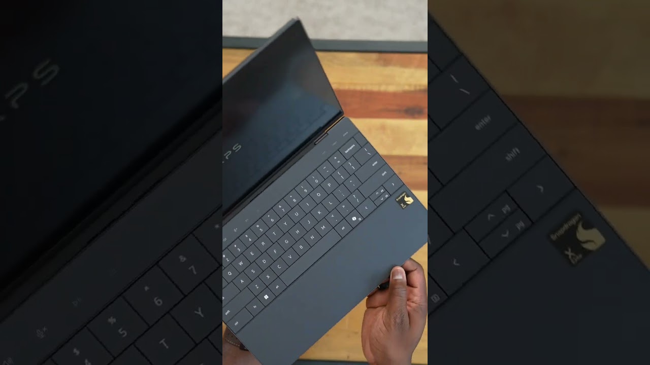 New #dellxps13 copilot plus PC is powered by the Snapdragon X Elite chip