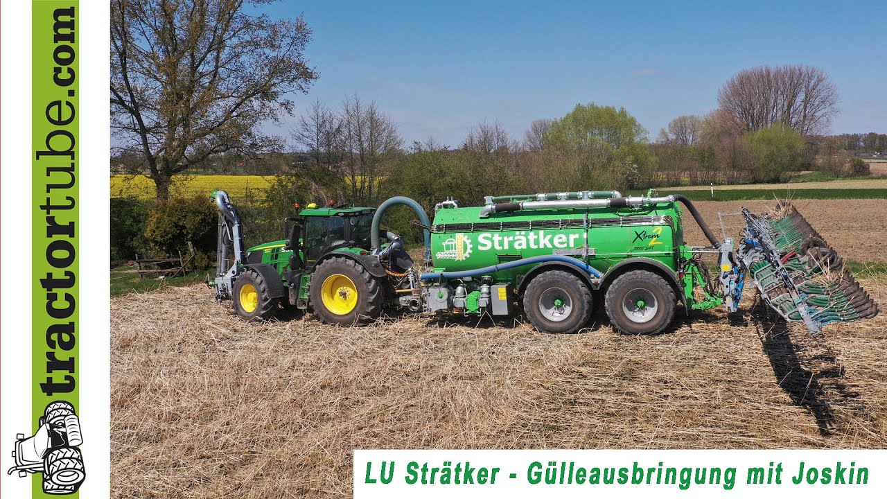 LU Strätker aus Nottuln setzt auf Joskin bei der Gülleausbringung