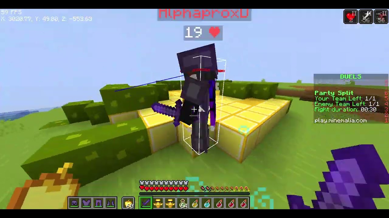 1v1 with my friend AlphaproxD