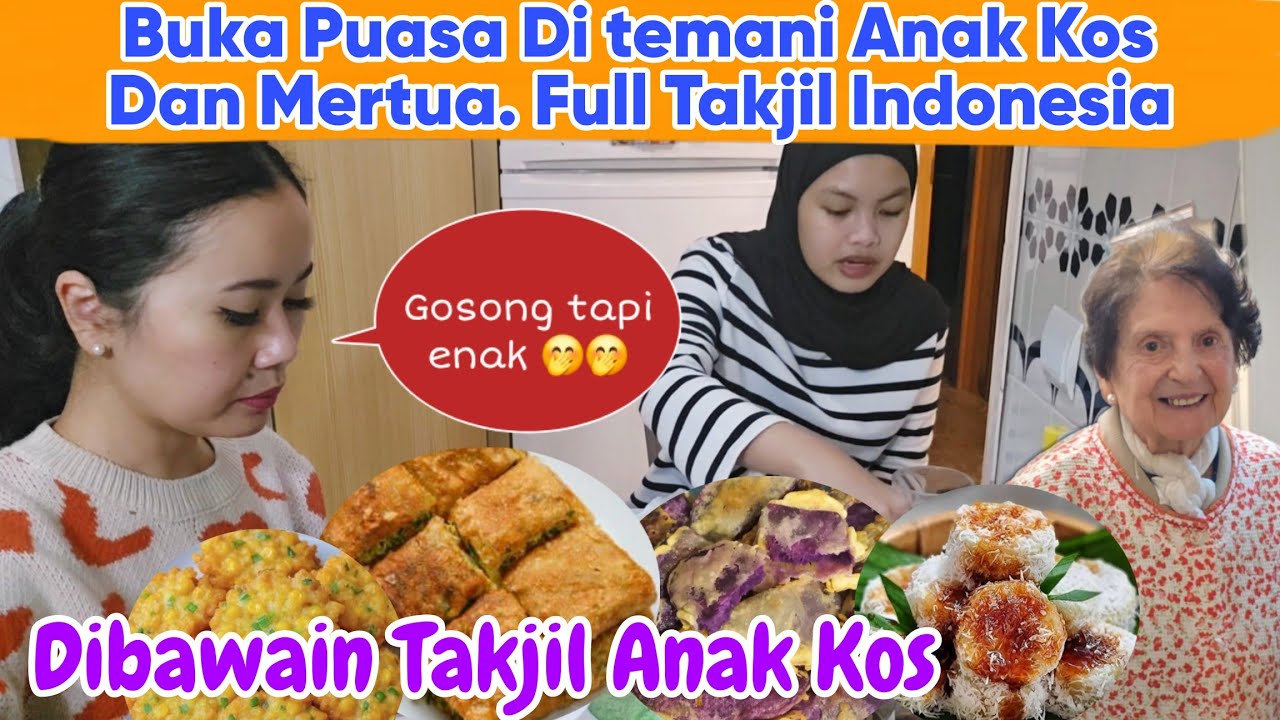 Ditinggal Suami & Anak, Buka Puasa Bareng Anak Kos & Mertua
