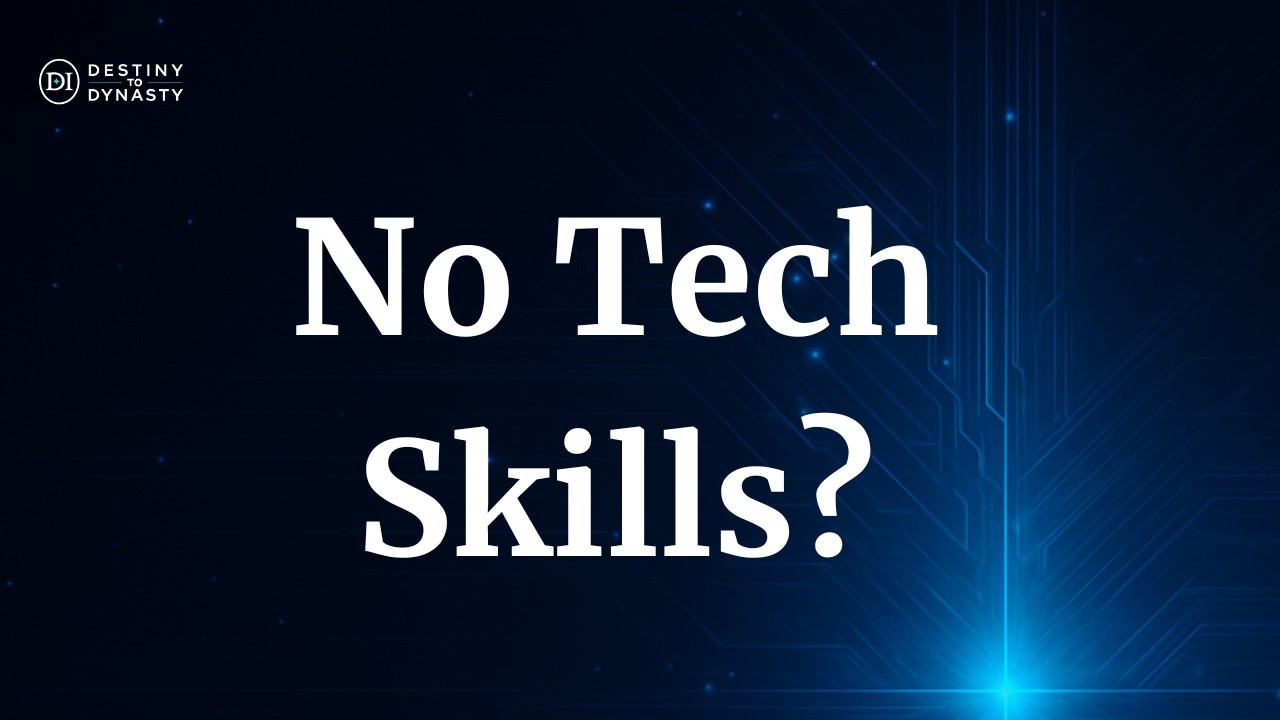 Can I build an online business without tech skills?