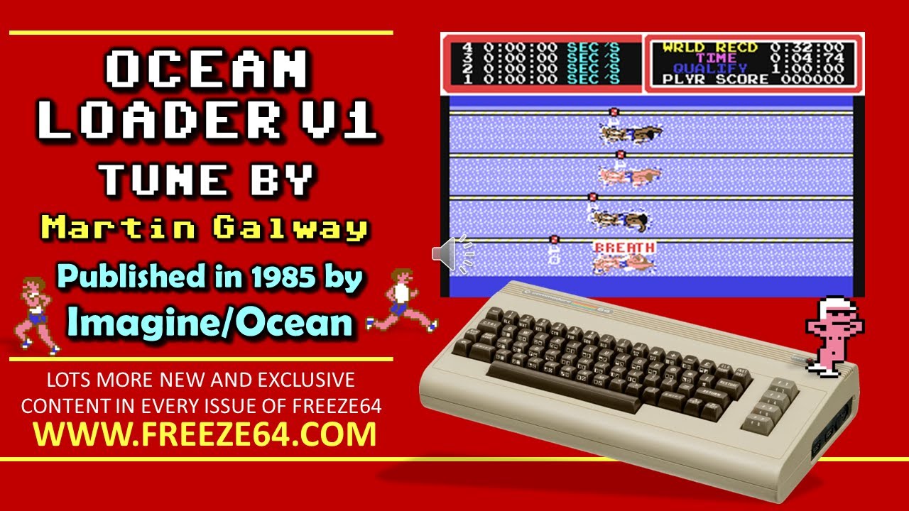 OCEAN LOADER V1 sidetune for the Commodore 64