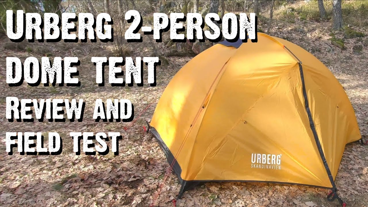 Urberg 2-person Dome tent - review and field testing - In The Wild With Chris