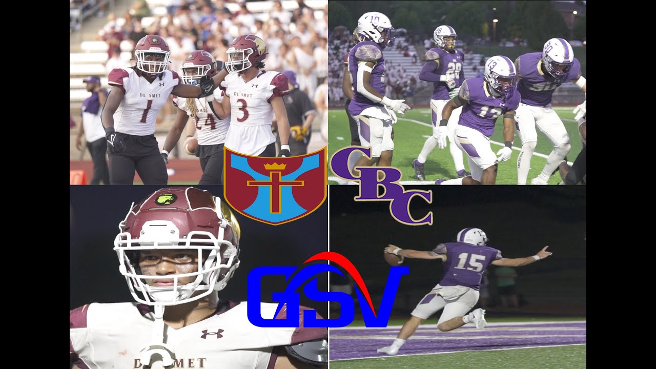 #2 DE SMET @ #3 CBC | Two of the best teams in Missouri | Heitert (15) & Cotton (4) go back & forth
