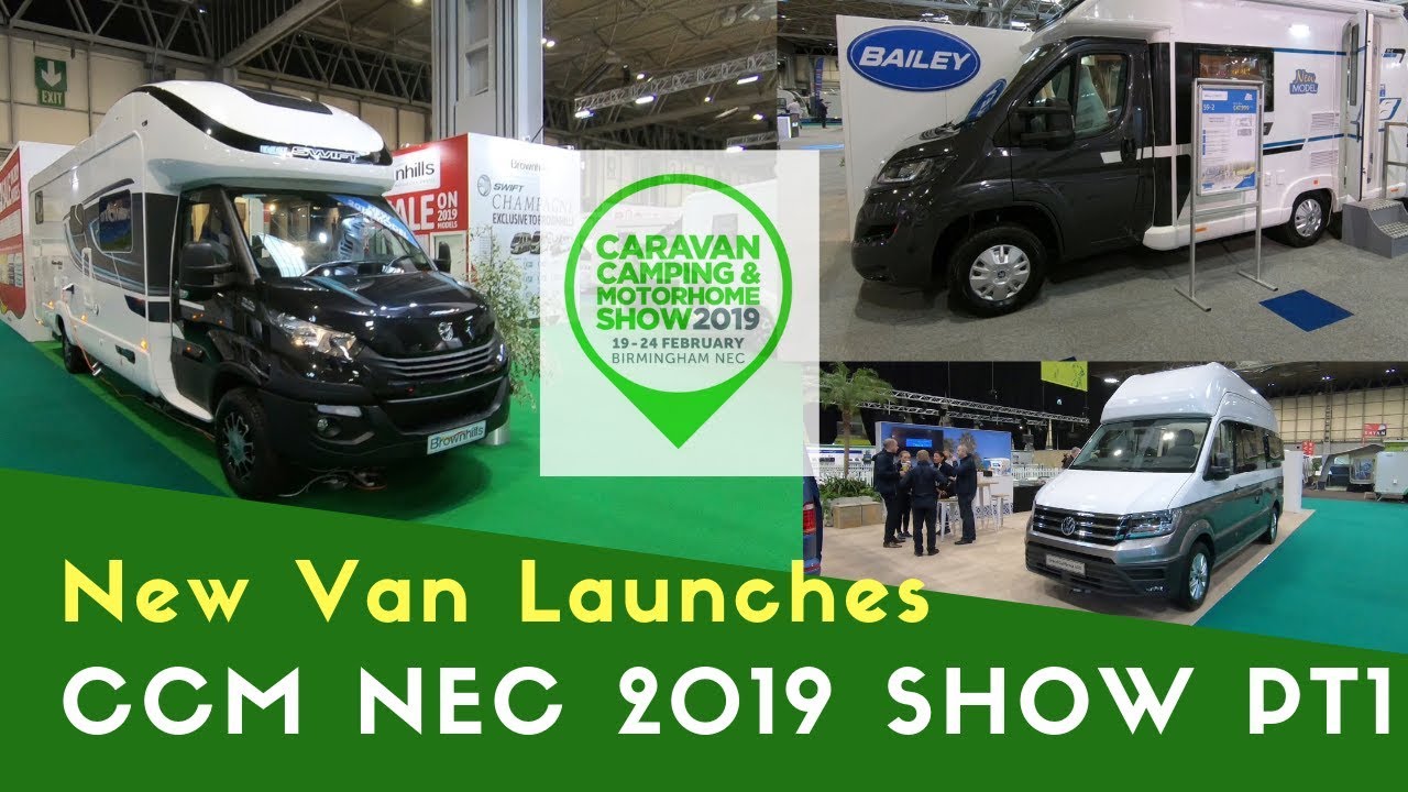 New Motorhome Launches | Caravan Camping And Motorhome Show NEC 2019 Pt1