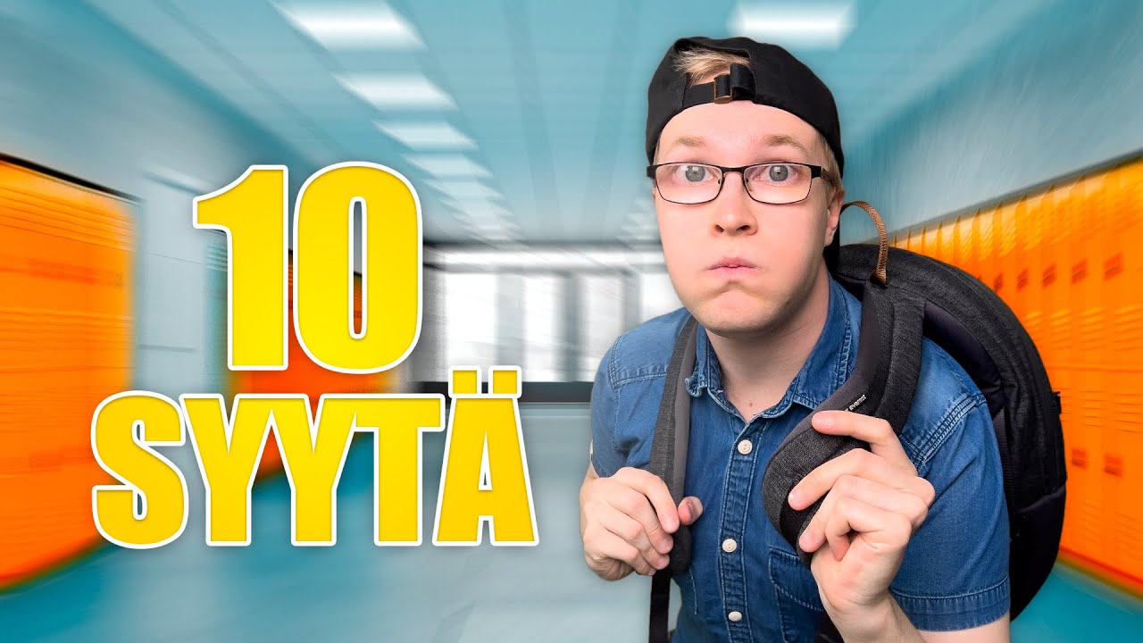 10 SYYTÄ MIKSI OLET MYÖHÄSSÄ