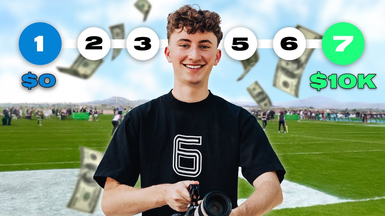 How I Made $10,000 w/ Sports Videography at 17