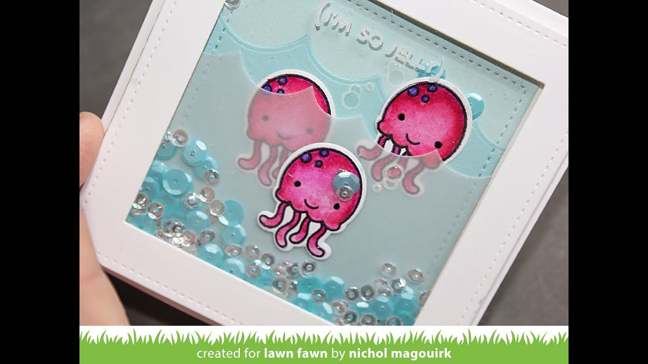 Lawn Fawn | So Jelly + Ocean Wave Borders