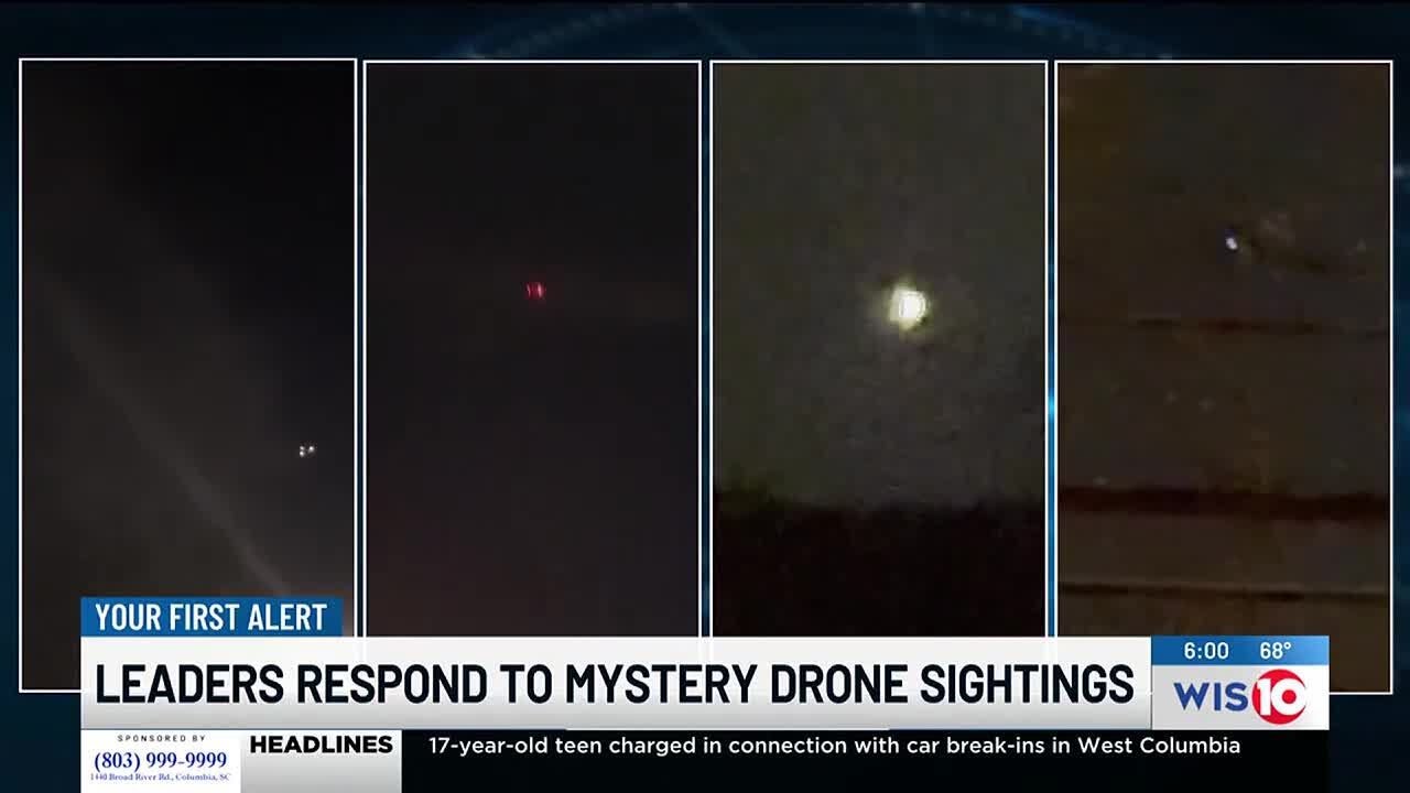SC residents report mystery drone sightings amid national concern
