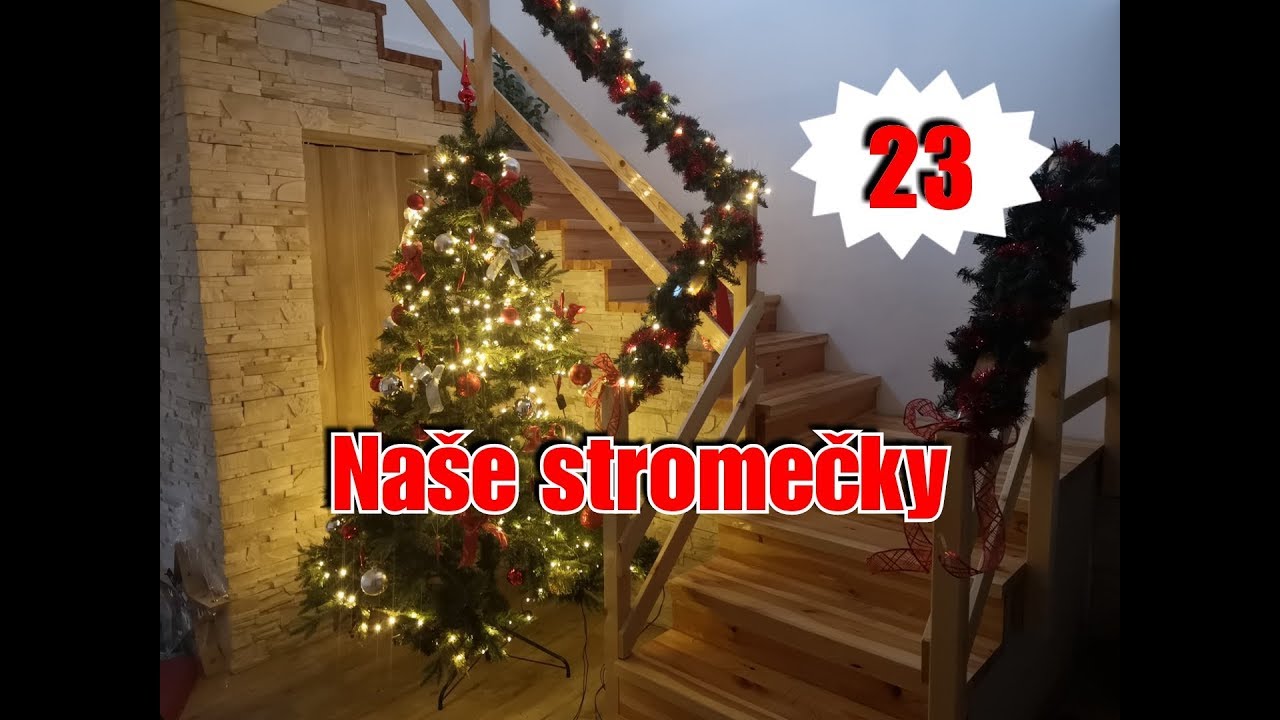 Vánoční nákupy, ozdoby a naše stromečky // VLOGMAS 23