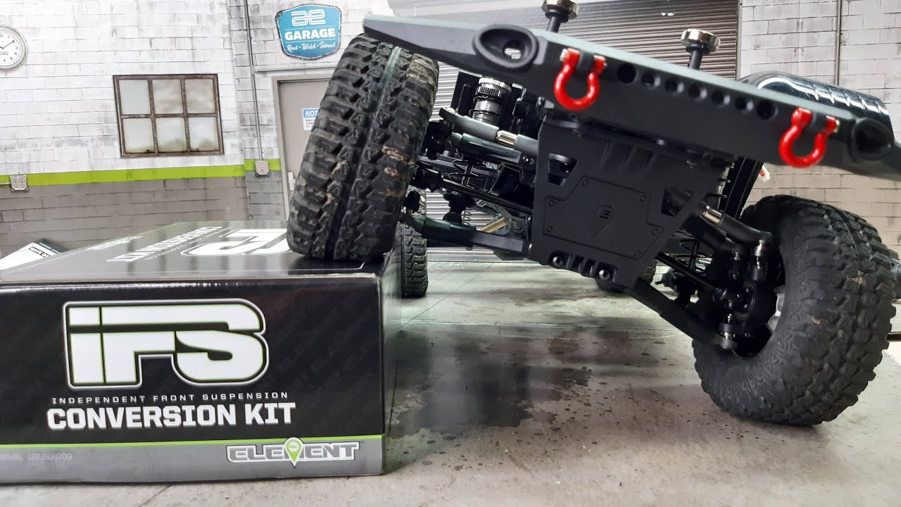 Element RC Enduro IFS Independent Front Suspension Conversion Kit.Ставим независимую на Ford F150