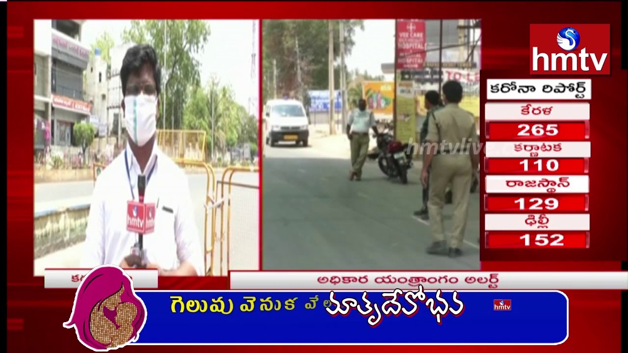 Coronavirus Updates: Red Zone In Kadapa | hmtv