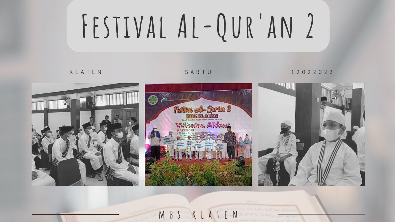 Festival Al-Qur'an 2 MBS KLATEN