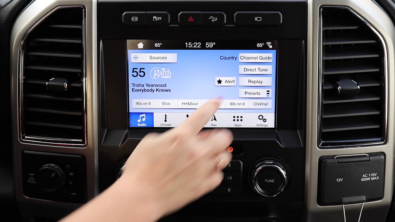 Ford SuperDuty - Radio Operation and Presets