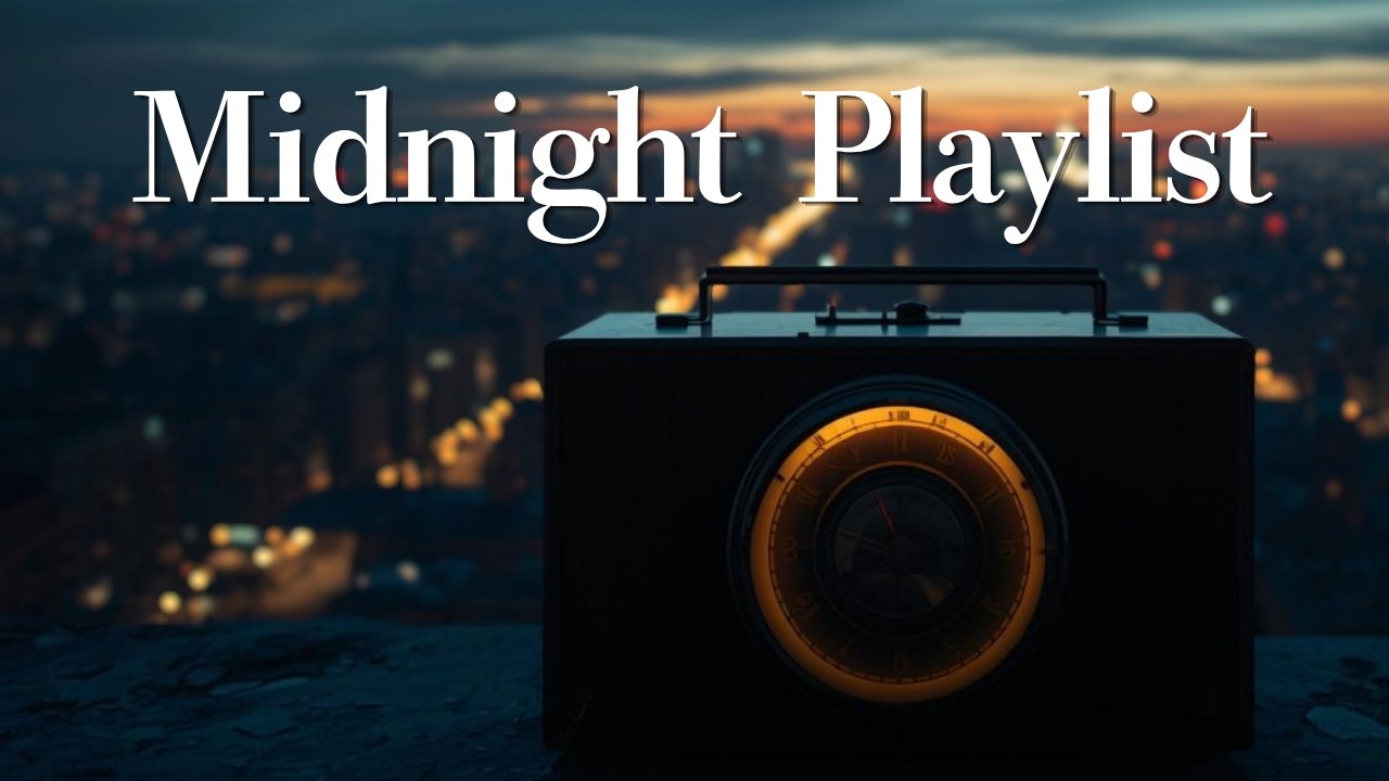 【Playlist】考えすぎた夜、何も描かないための洋楽🌃 | Overthinking Night Ambient | 作業用BGM