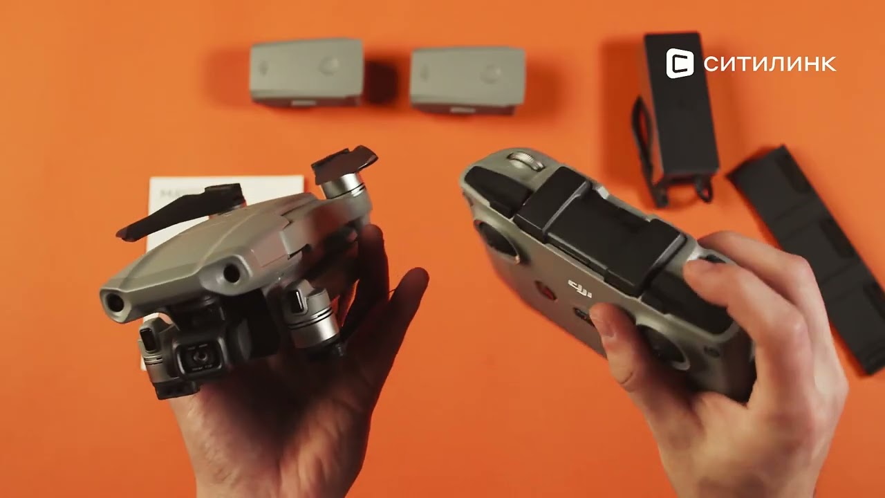 Обзор квадрокоптера DJI Mavic AIR 2 Fly More Combo с камерой | Ситилинк