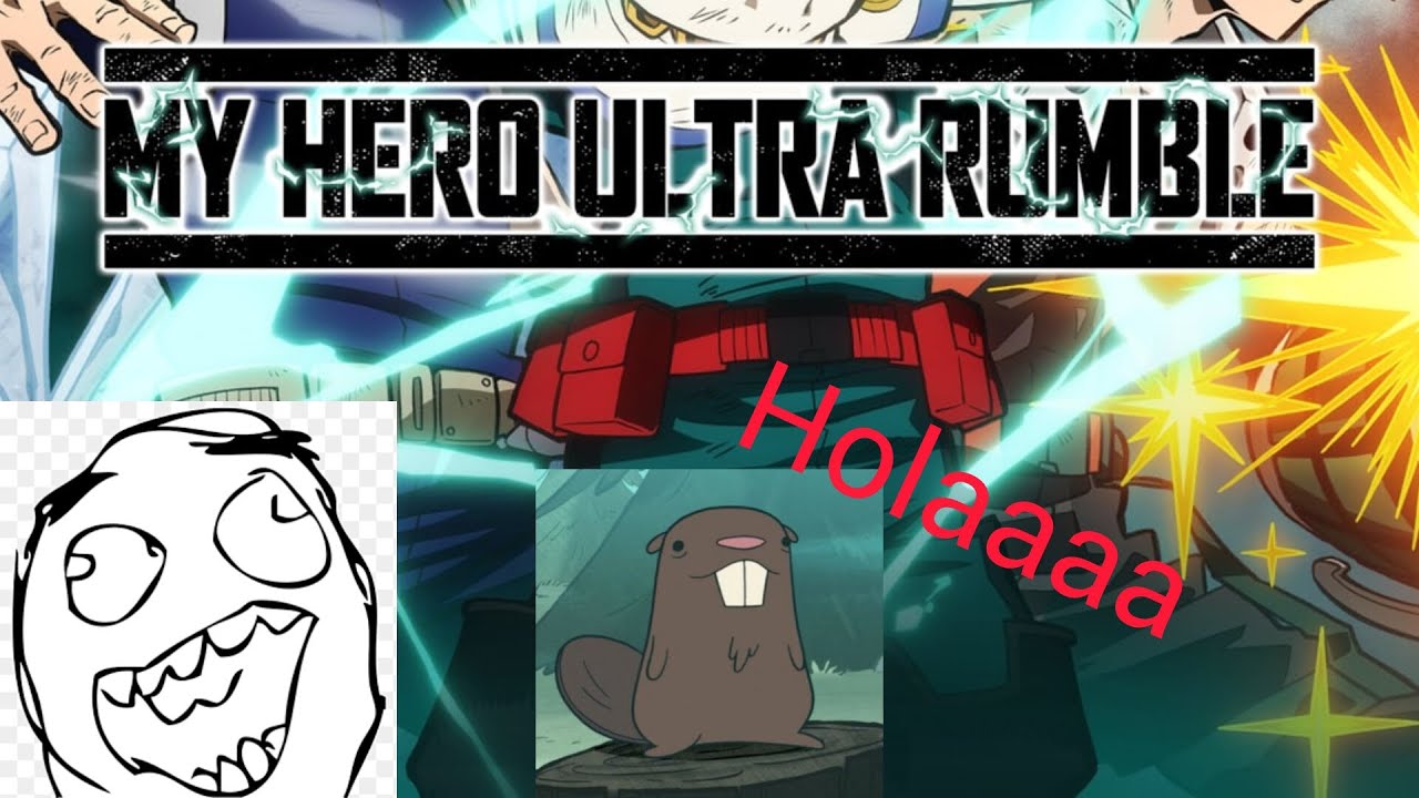 Mi primer video hablando!!!(My Hero academia ultra Rumble)