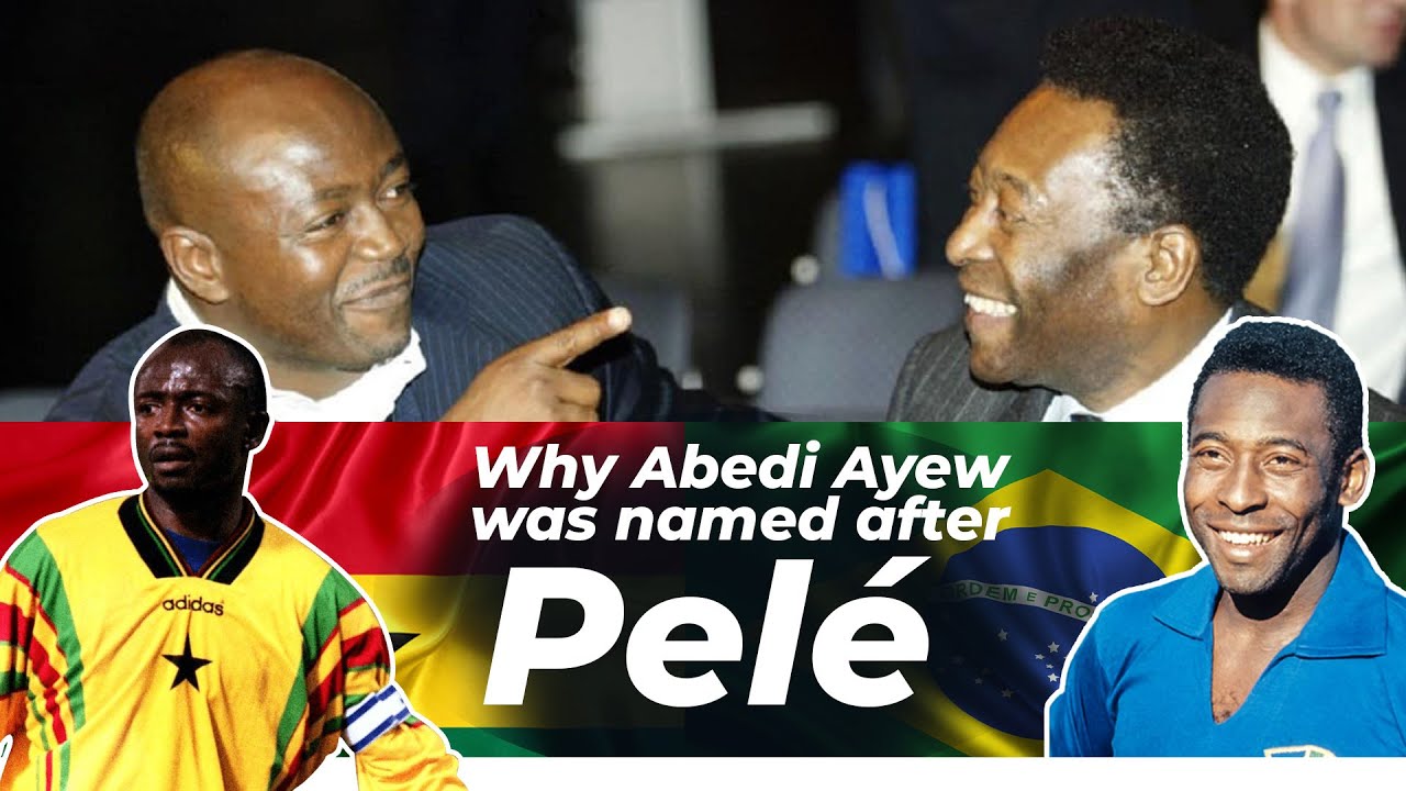 WHY ABEDI AYEW WAS NAMED AFTER BRAZILLIAN PELÉ? Abedi pays tribute to the Legend - #RIPPELE