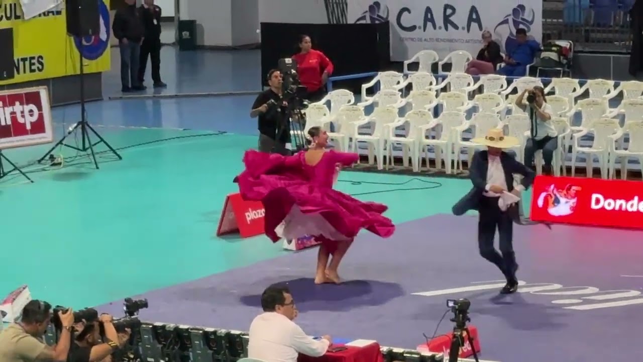 Nicole Badillo y Zaid Herrera presentes en el concurso nacional y mundial de marinera norteña 2026