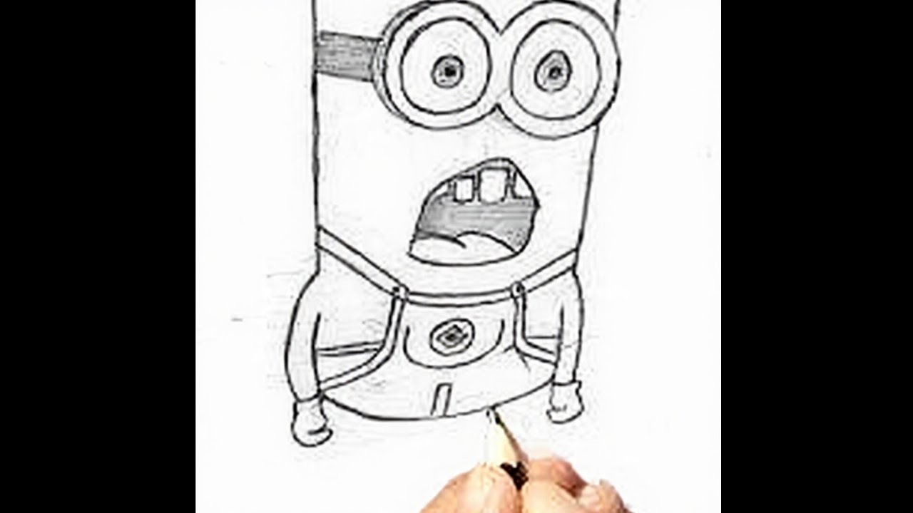 How to draw a Minion step by step|| Easy Minion drawing for Beginners &lrm;@ArtBook