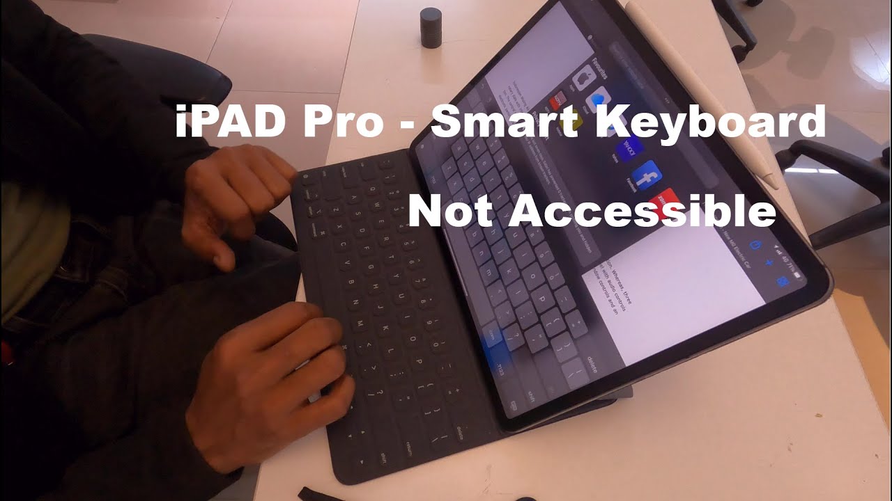 iPad pro | Smart keyboard | iPad Pro Smart Keyboard not responding | quick fix