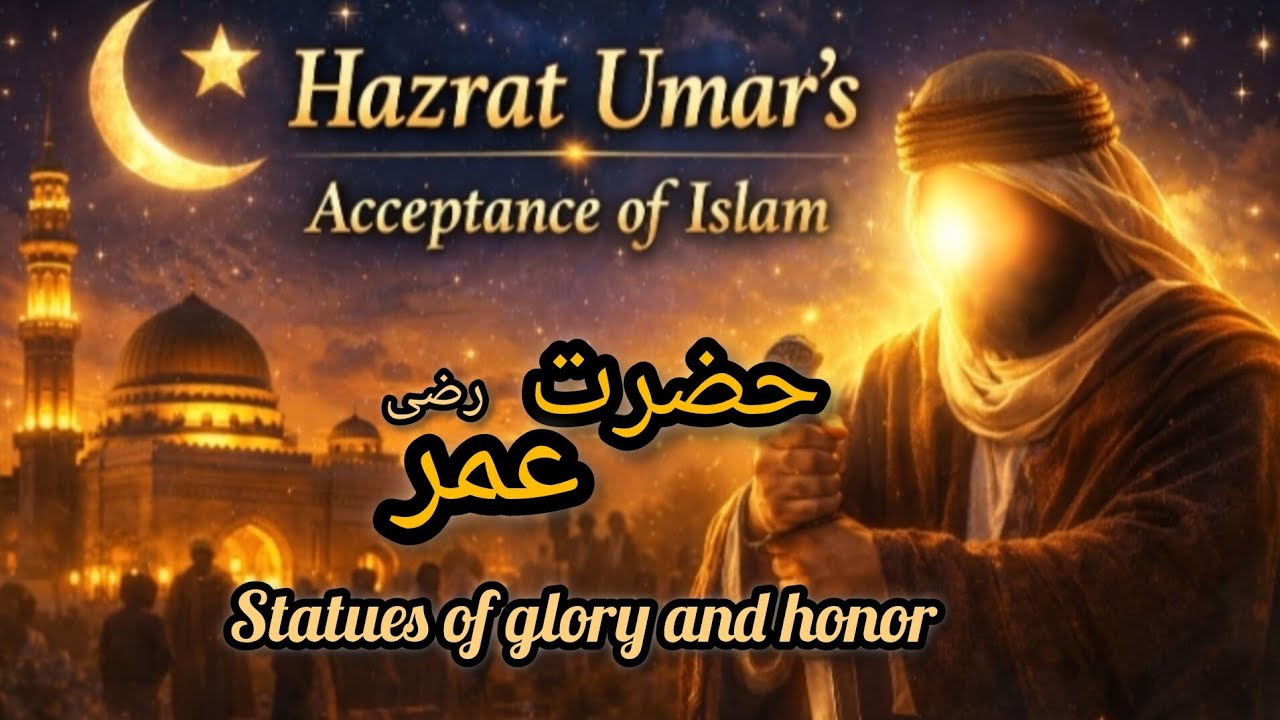 🌙 Hazrat Umar فاروق(RA) کا قبول-e-Islam ✨