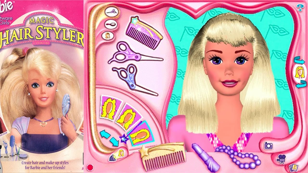 Barbie: Magic Hair Styler (1997) | PC Gameplay No Commentary