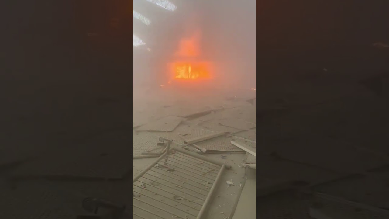 Kuwait Airport Severely Damaged in Iranian Drone Strike &ndash; Ceasefire Talks on the Brink #shorts