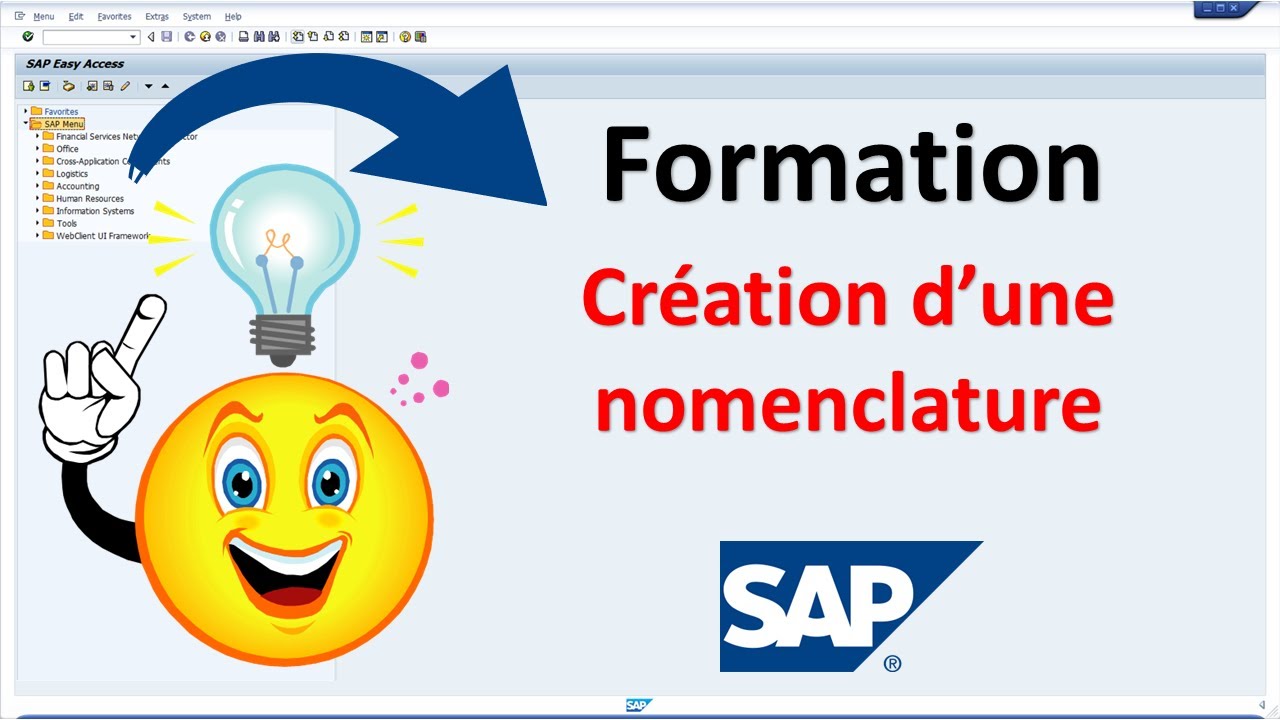 Création d'une nomenclature