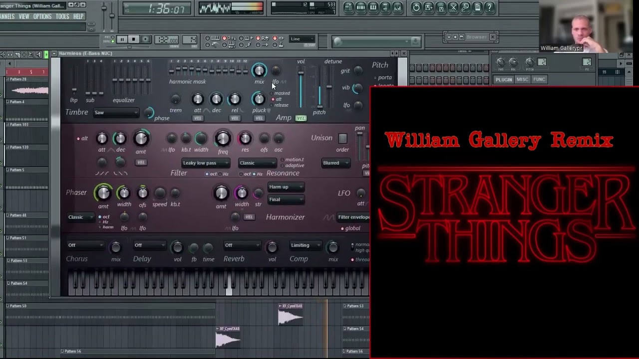 Stranger Things-William Gallery Remix (Demo Song) Trance Music Version
