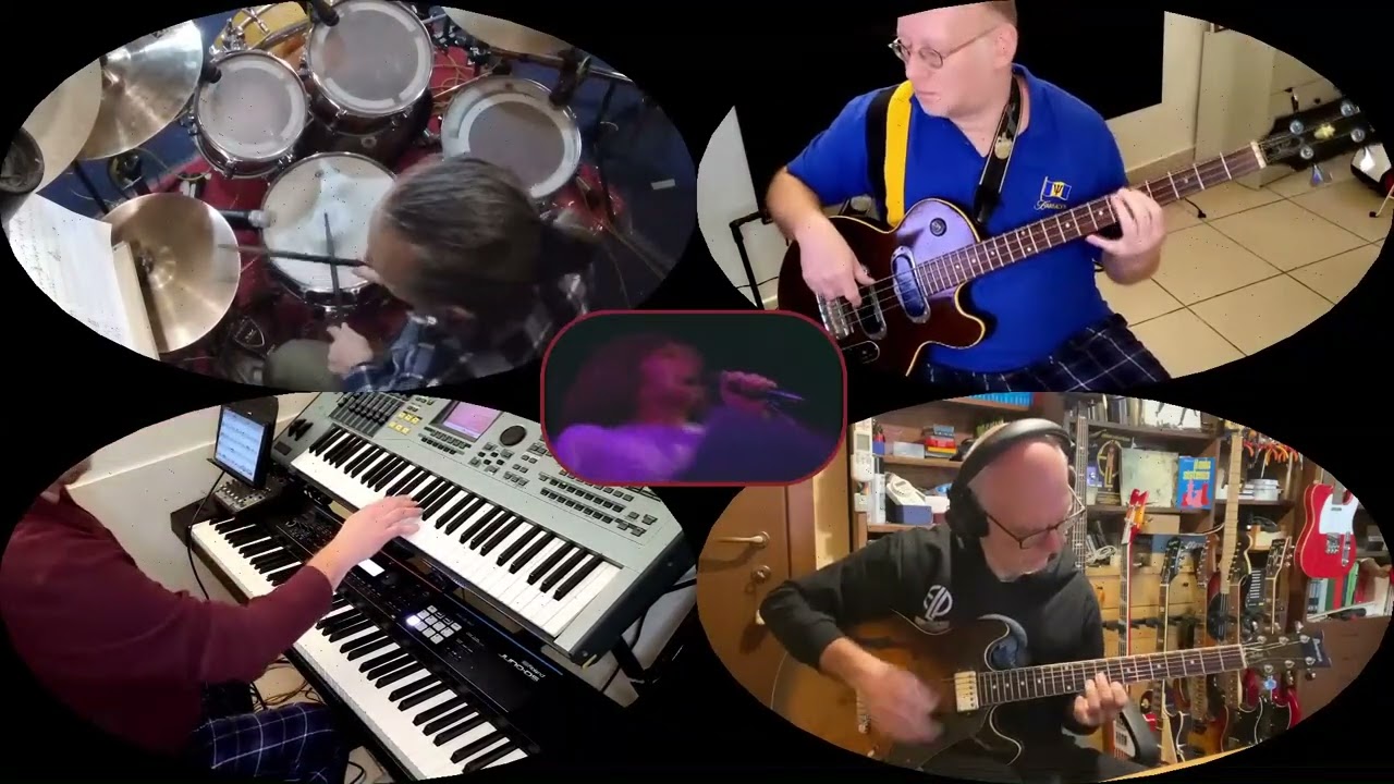 Yes - Close to the edge (The Solid Time of Change -Total Mass Retain) drums,guitar,bass,keyboards