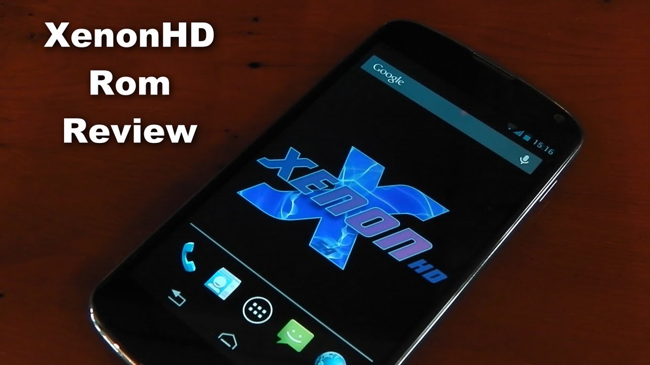 Nexus 4 - XenonHD - Rom Review