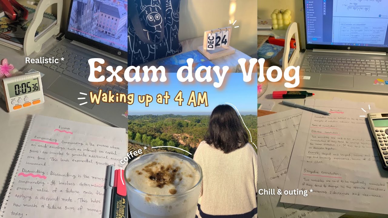 *Realistic* routine Bangladeshi 💌4 AM morning , outing, aesthetics🌷Study vlog 📖✨