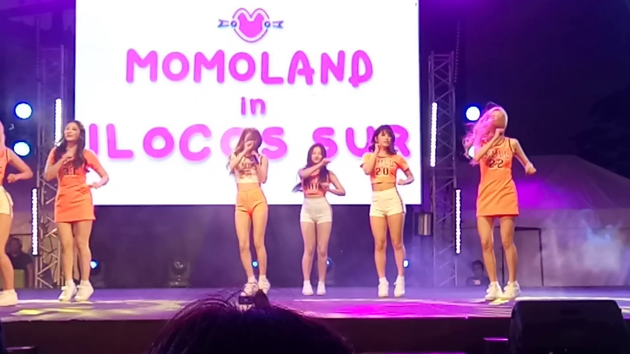 momoland concert in ilocos sur