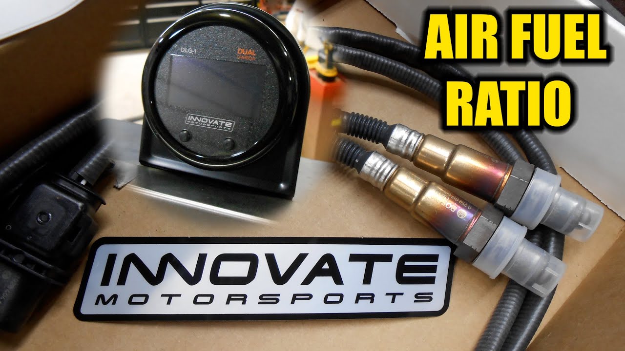 Engine Run Stand | Innovate Motorsports Air Fuel Ratio Gauge Kit Dual O2 Sensors
