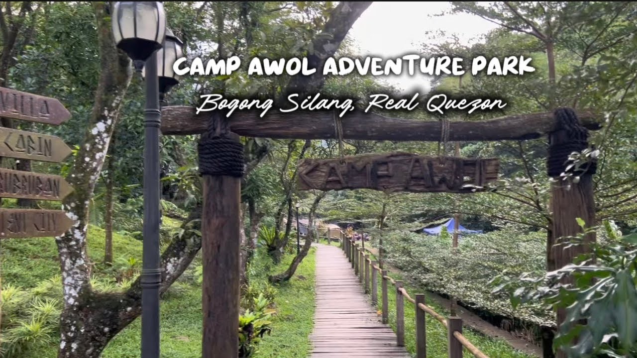 CAMP BY THE RIVER | CAMP AWOL ADVENTURE PARK 