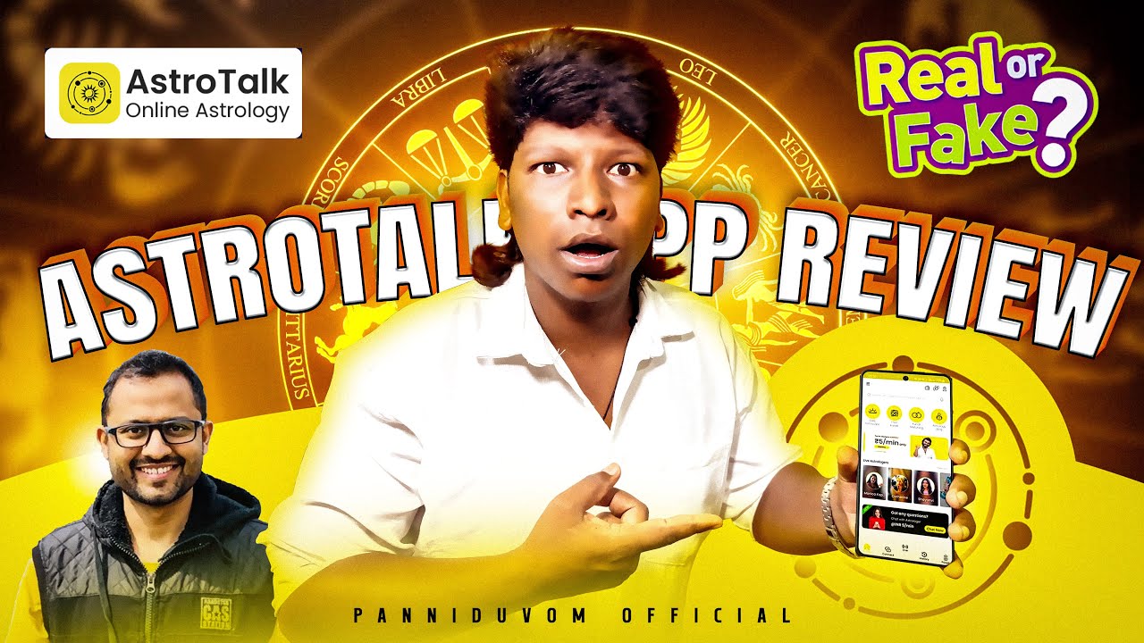 Astrotalk la Atrocities 😂 pannalam 🤪💢🤩 #youtube #panniduvom #astrotalk tamil #funny #comedy 