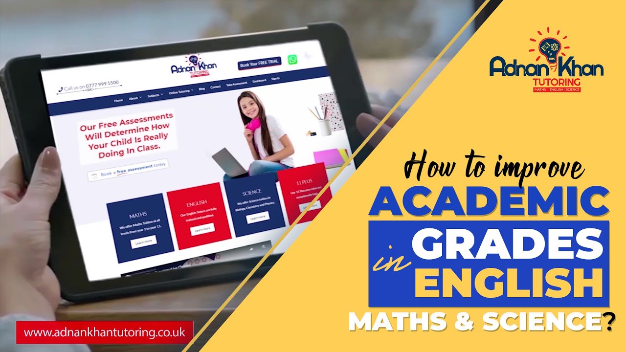 Maths, English and Science Online Tuition - Adnan Khan Tutoring