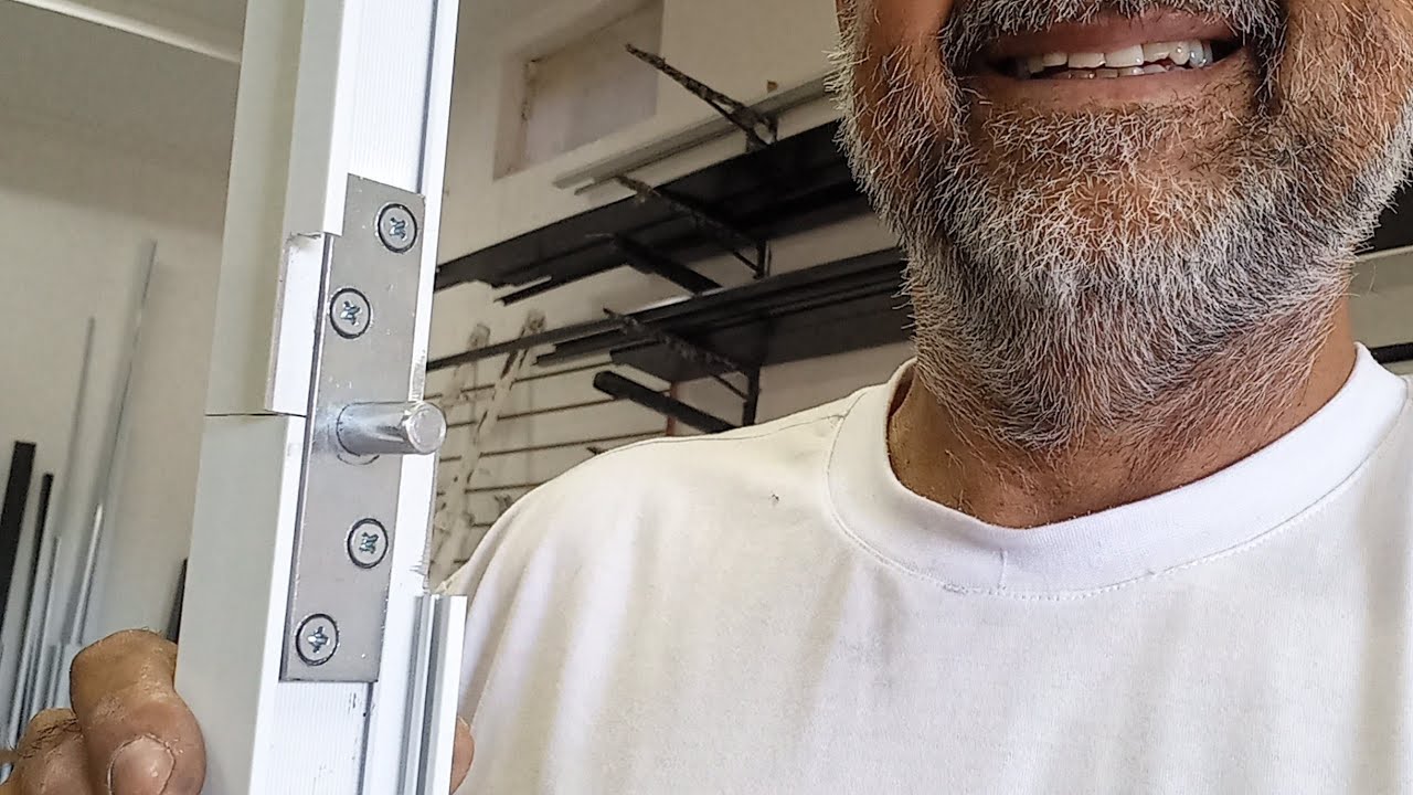 porta pivotante como fazer