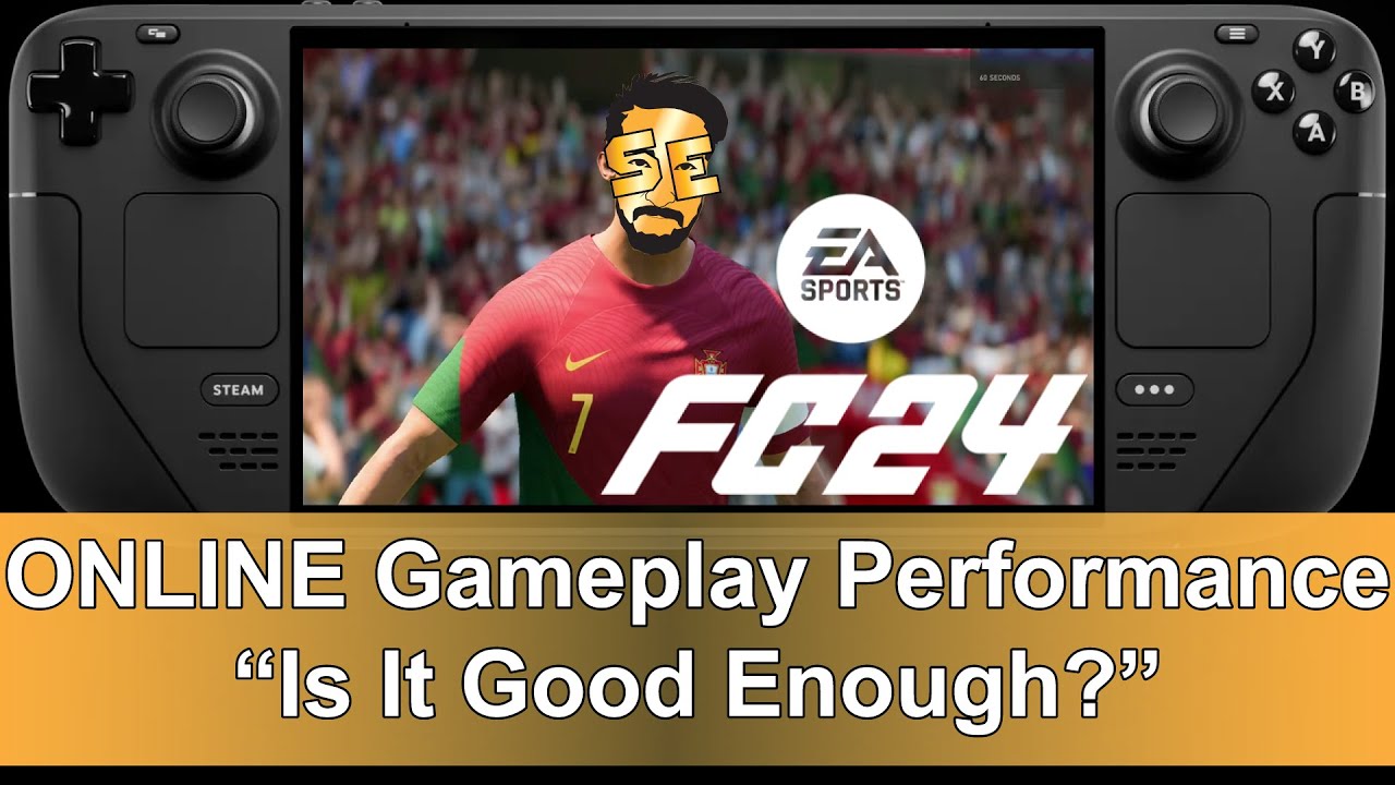 EA FC 24 Steam Deck ONLINE Gameplay Performance | Windows 10