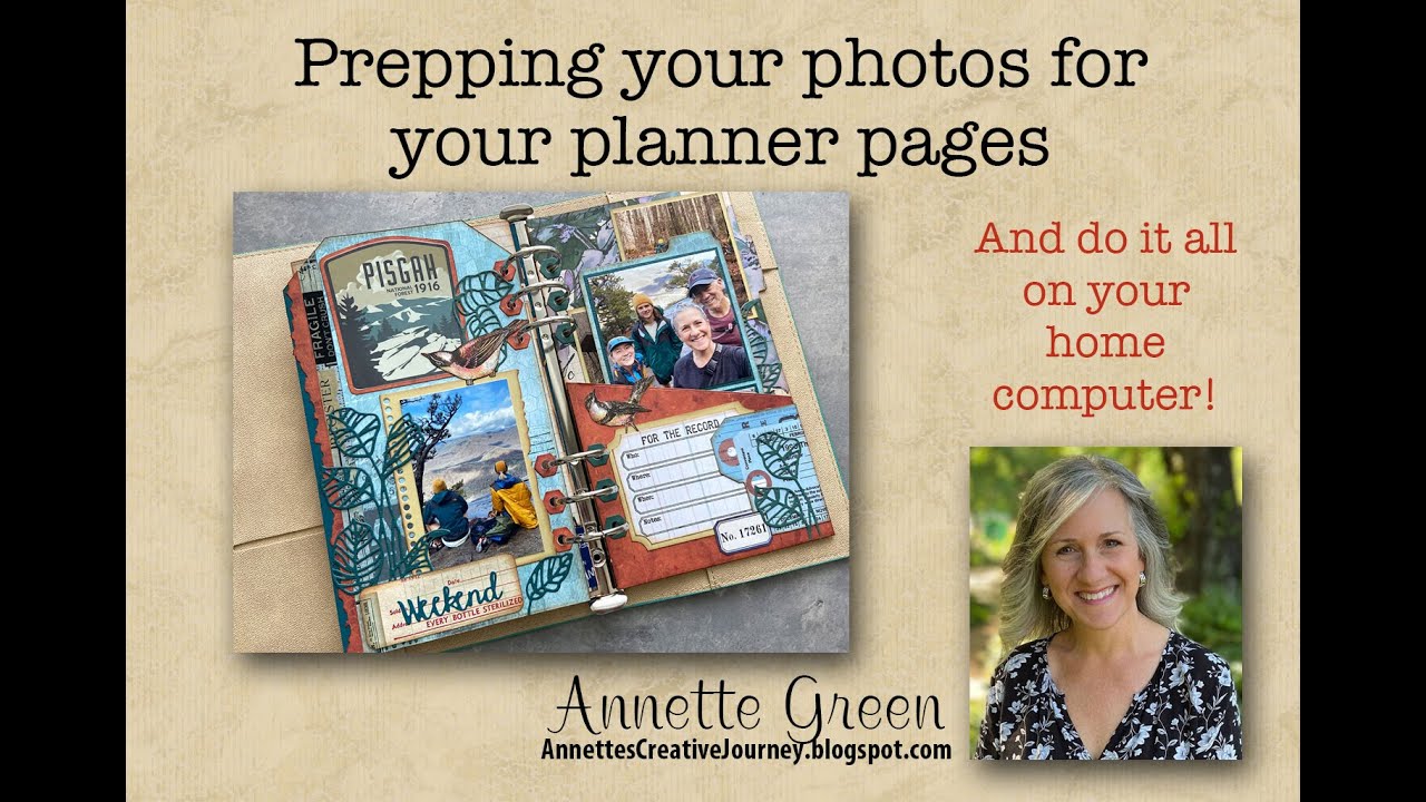 Prepping Photos for Your Planner