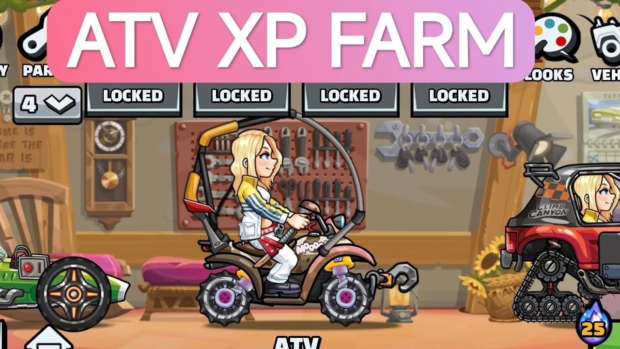 My ATV Mastery XP farming strategy!