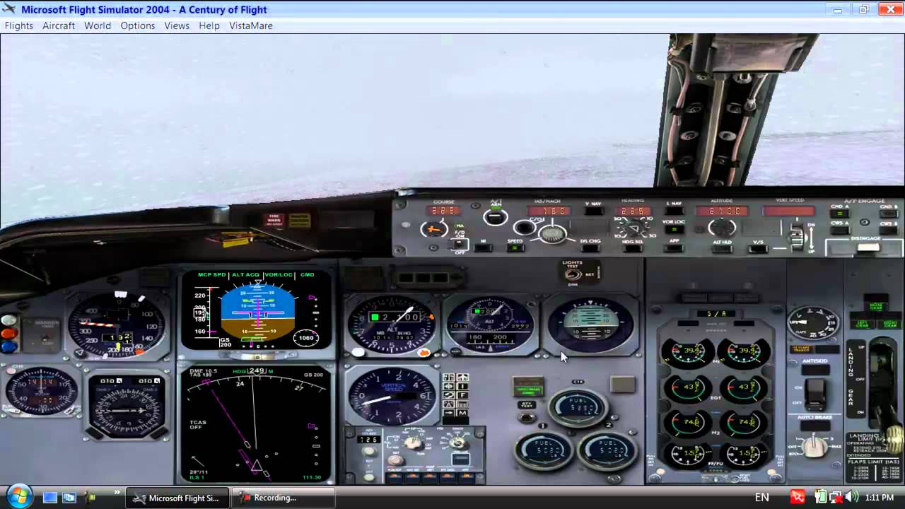 B737-300 LANDING  at  Ushuaia (SAWH)
