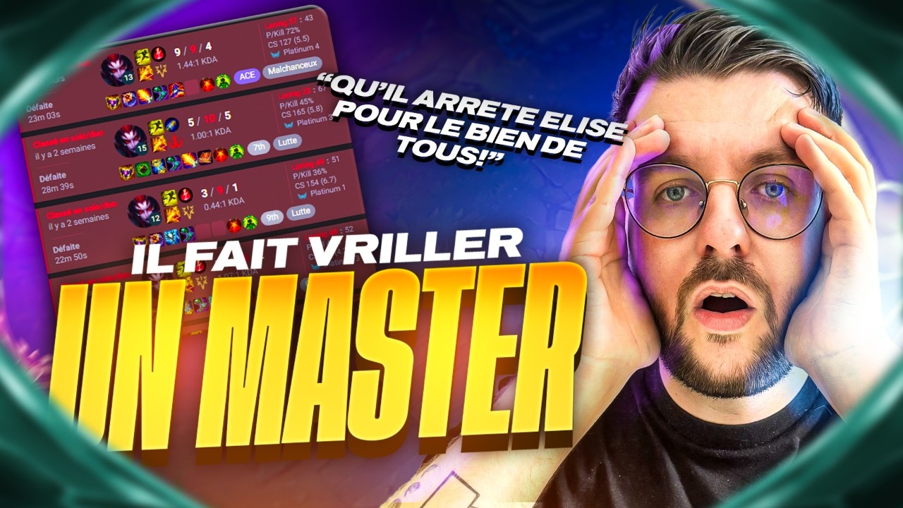 IL EST SÛR D'AVOIR LE NIVEAU MASTER ET QUE SES ALLIES SONT ABOMINABLES, IL FAIT VRILLER SON TOPLANE