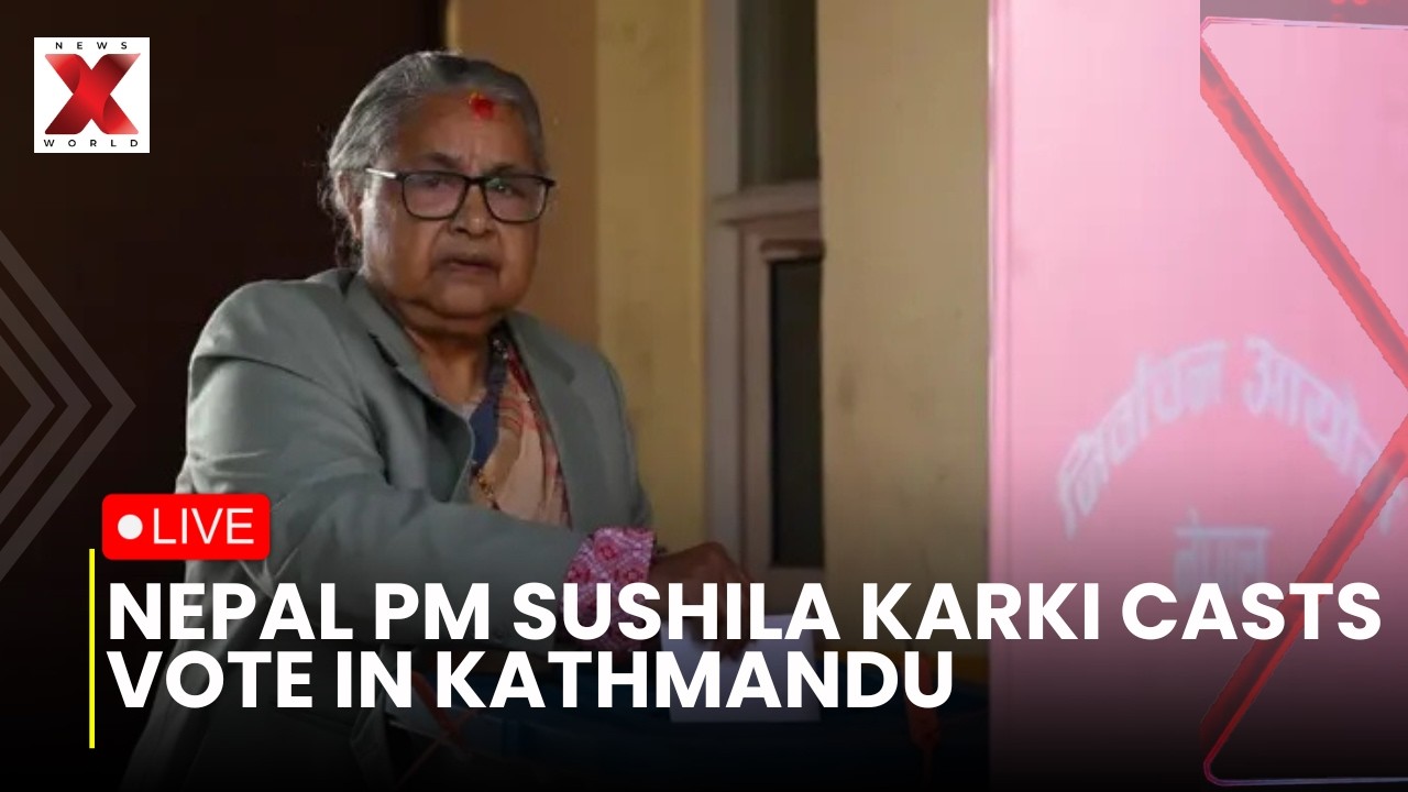 Nepal Elections Voting LIVE:Nepal PM Sushila Karki Casts Vote in Kathmandu During National Elections