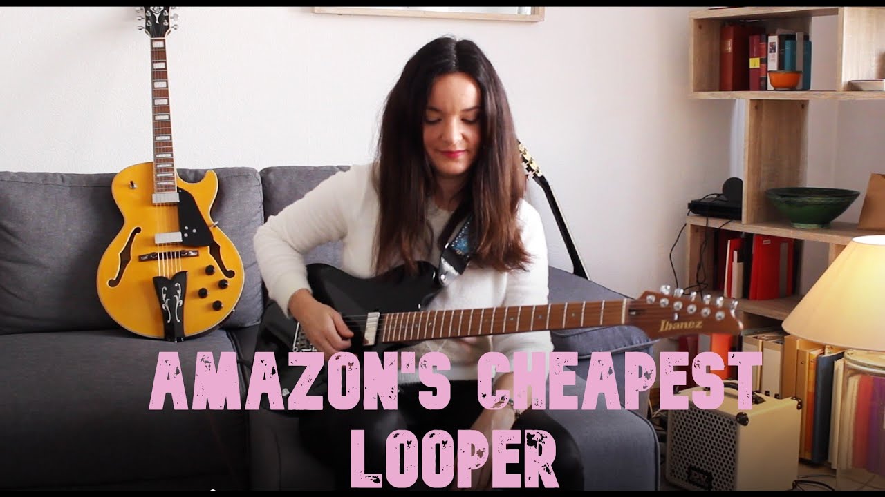 I got Amazon's cheapest GUITAR LOOPER ! 👀