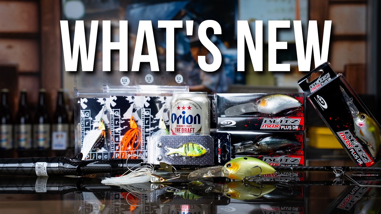 What's New This Week!  New Grass Piece Colors, OSP Blitz Max Plus, BFS Glide Bait Rod and More!