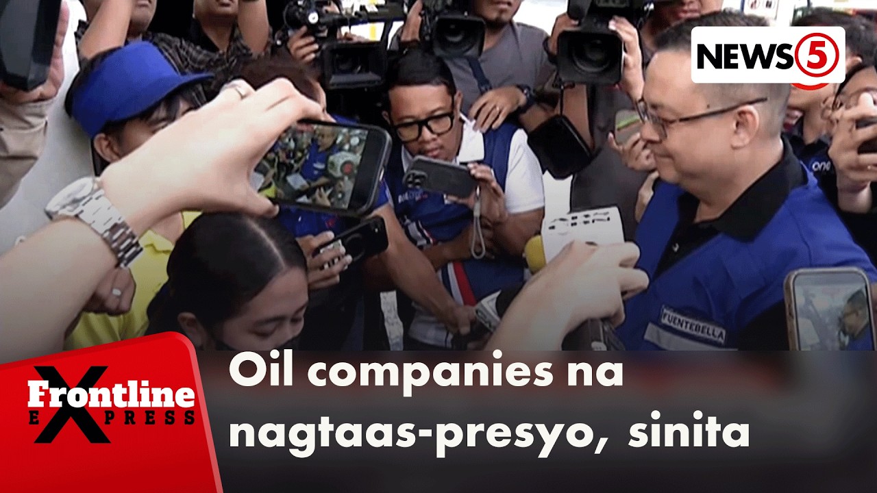 DOE, sinita ang mga gasolinahang maagang nagtaas-presyo | Frontline Express