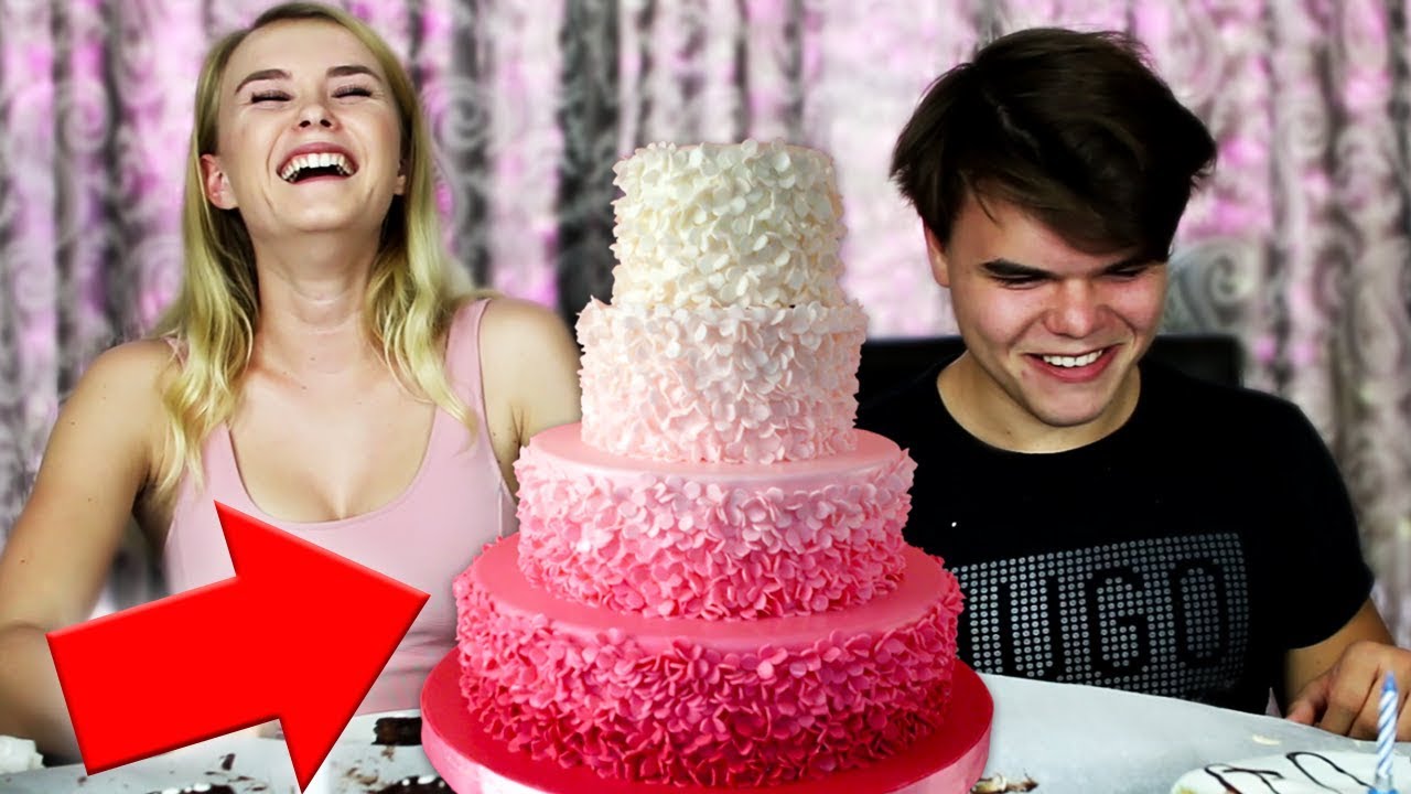 CAKE CHALLENGE GONE WRONG! (Boyfriend VS Girlfriend)