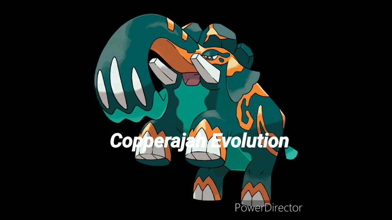 Copperajah Evolution #pokemon #nintendo #gamefreak #copperajah #cufant